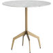 Richart Antique Brass Bistro Table